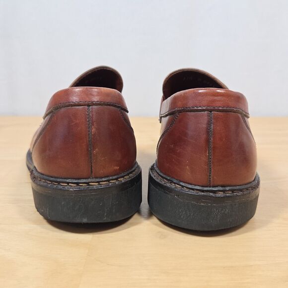 Allen Edmonds Winnetka Men\'s Sz 11.5 D Brown Oxford Leather Shoes Slip On Solid main image 11